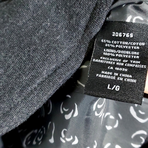 Original Nicole Miller Dark Grey 3-Button Blazer Coat -Size Large (extra button) - Picture 11 of 12